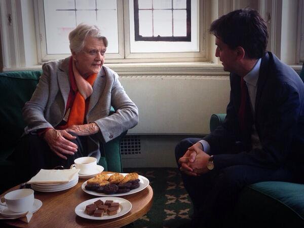 "I'm an actress ... I'm also a socialist." Dame Angela Lansbury #GeneralElection17