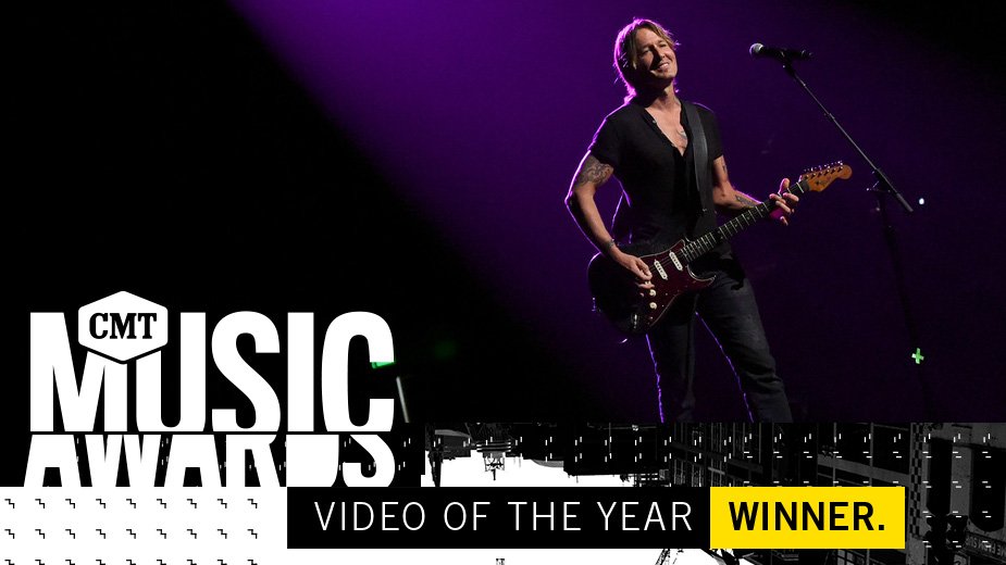 Video of the Year goes to... <a href="/KeithUrban/">Keith Urban</a>, "Blue Ain't Your Color!" #CMTawards