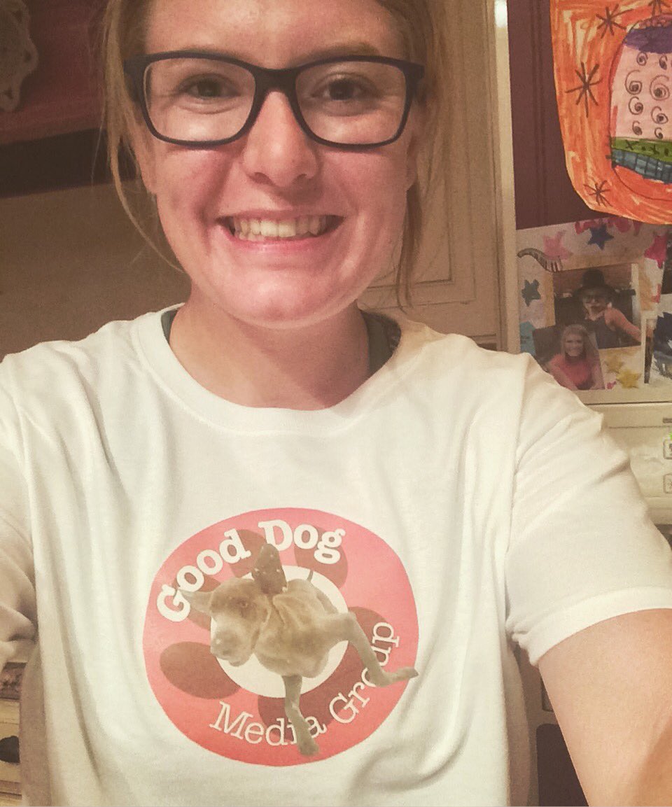 GoodDogMG's tweet photo. Guess what we have...(tshirts). 💁🏼💁🏼💁🏼 https://t.co/AXeQlyROlv