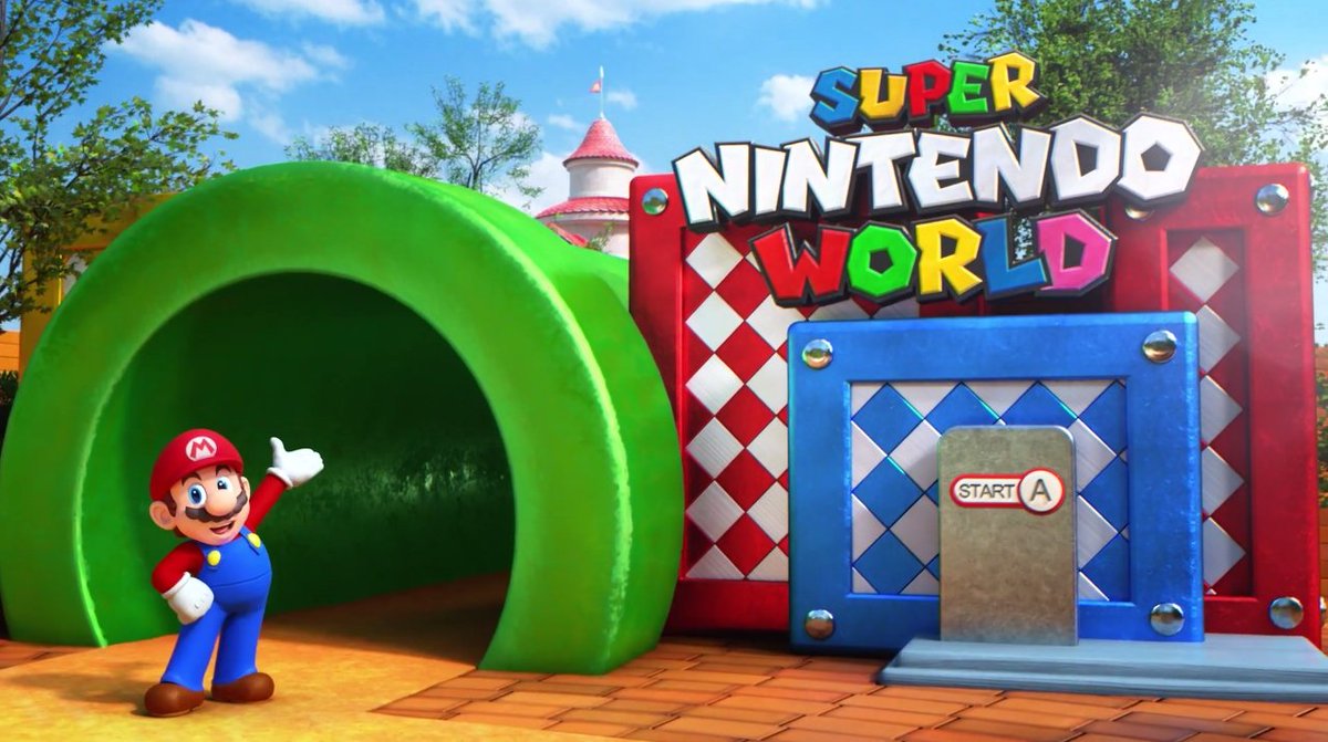 LordBalvin's tweet photo. Universal Studios Japan started construction today on Super Nintendo World. Opening in 2020. I'm gonna be a grown ass child in there, idc. https://t.co/Vzfy3Aj7KB