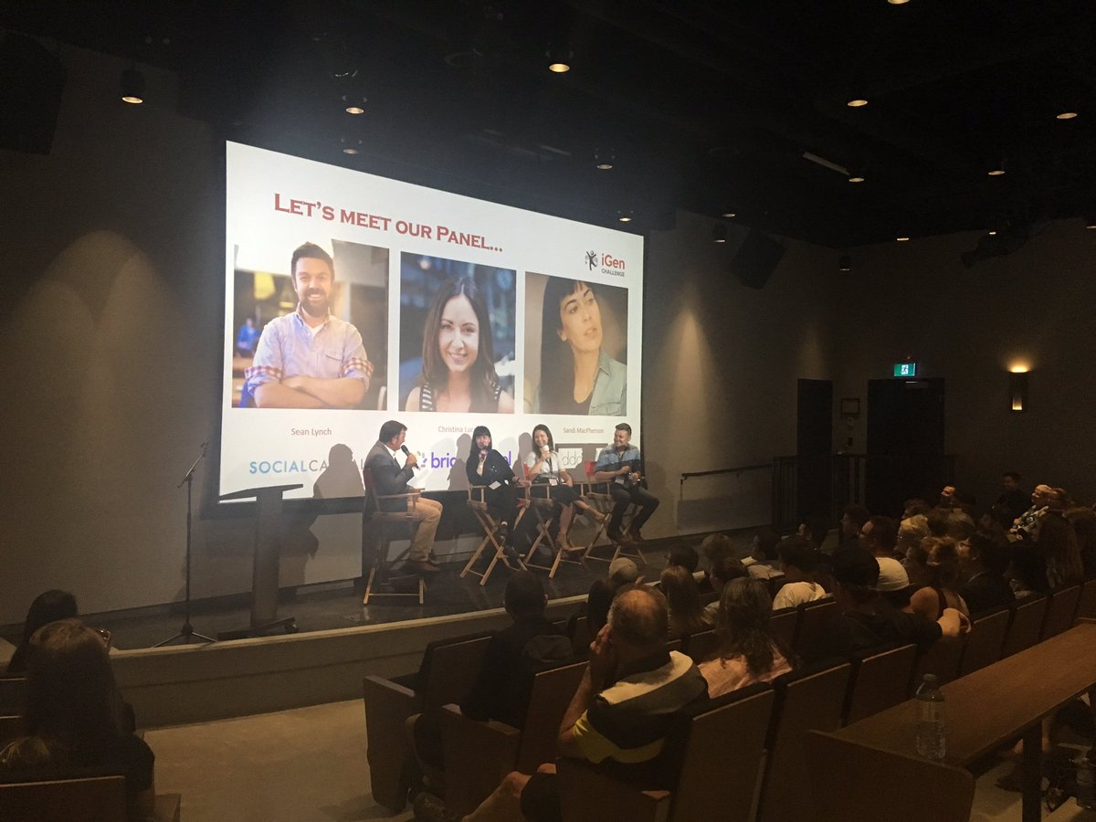 VIP panel with <a href="/christinaluce/">Christina Lucey</a> <a href="/sean_lynch/">Sean Lynch</a> <a href="/sandimac/">Sandi MacPherson</a> happening right now #welcomehere #innovatekelowna