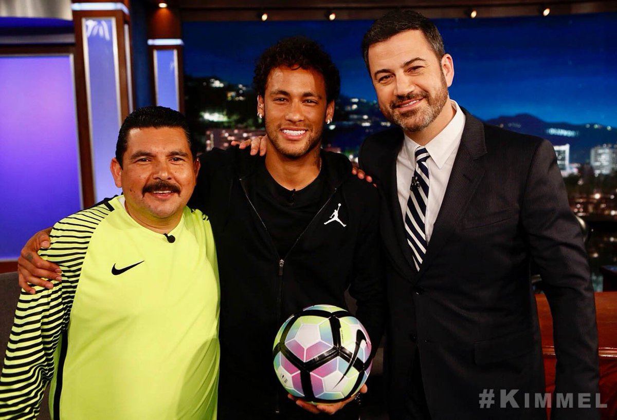 Jimmy Kimmel Live Soccer Superstar Neymarjr Attempts A Terrifying Shot From Our Roof Tonight Kimmel Jimmykimmel