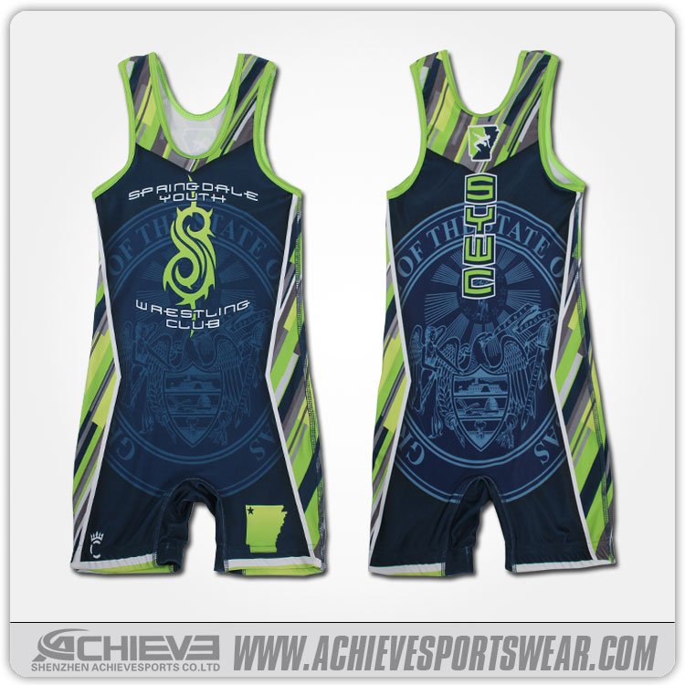 Wrestling all the year , We supply you team , club uniform at your local half buying pricing .Welcome inquire:jincy@achievesportswear.com