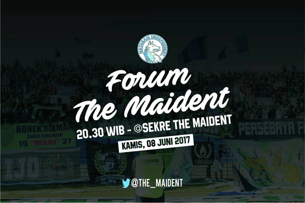 The_Maident's tweet photo. Nanti malam perwakilan laskar dan independent silahkan merapat ke @Sekret_Maident Kridosono #sarewa https://t.co/s4NNm9rqXa