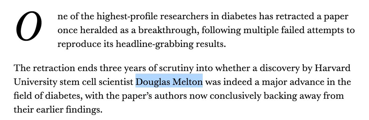 just like that time Tom Brady announced he had cured diabetes based off an underpowered study in n=4 mice