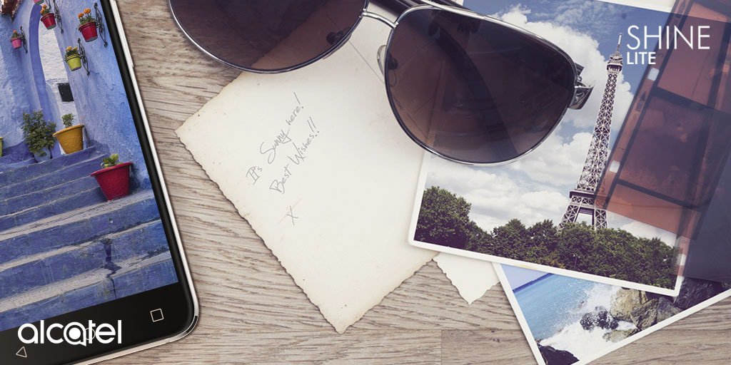 AlcatelmobileMX's tweet image. Captura todo el color con las cámaras de 13 y 8MP de tu #ShineLite. #AlcatelEnjoyNow