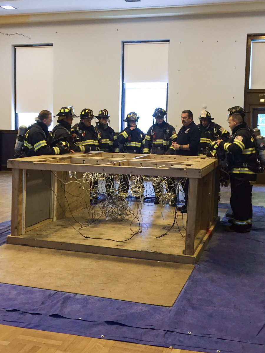 Wakefield, Stoneham, Winchester and other Fire Departments are participating in a two day RIT training program taught by the MFA.