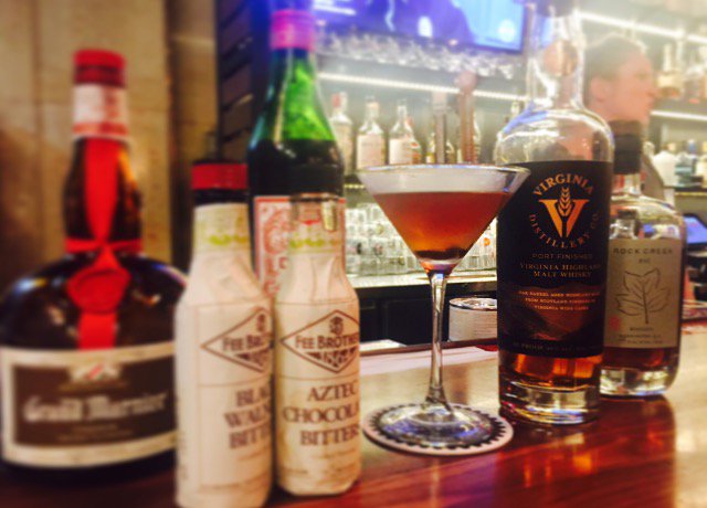 Check out this cocktail by <a href="/ArgosyCafe/">Argosy Cafe</a> in Baltimore. Named "I Lovingston to Drink Dessert," w/ @oneeightd Rock Creek Rye #WhiskyCocktail