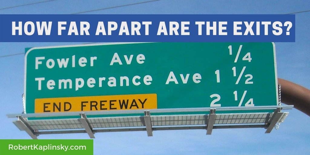 robertkaplinsky's tweet image. This 3rd-5th lesson uses distances between freeway signs for subtracting &amp;amp; placing mixed numbers on a number line. bit.ly/16zJpFG