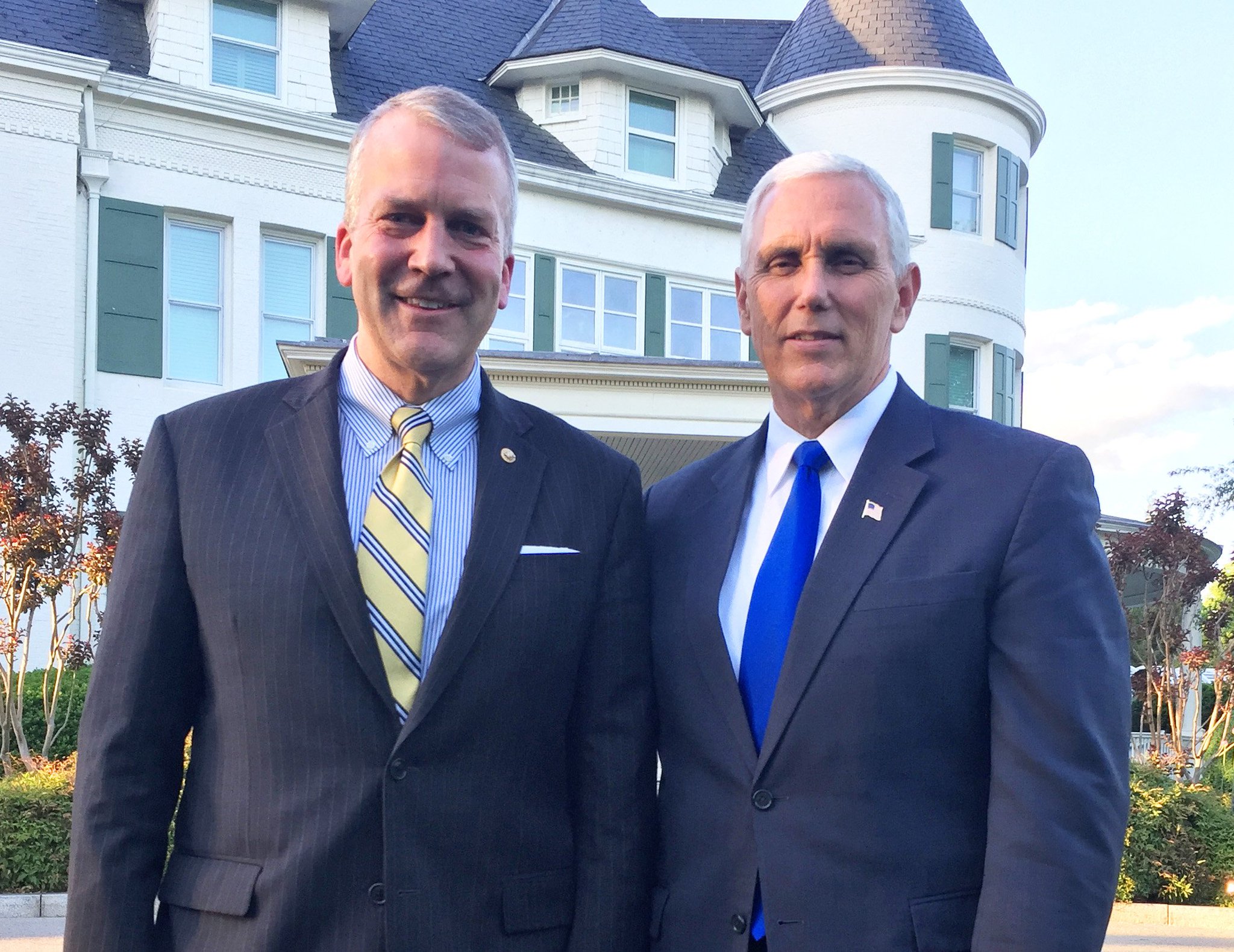 Happy Birthday, Mike Pence, a man of character and humility with a young son in the Marines! 