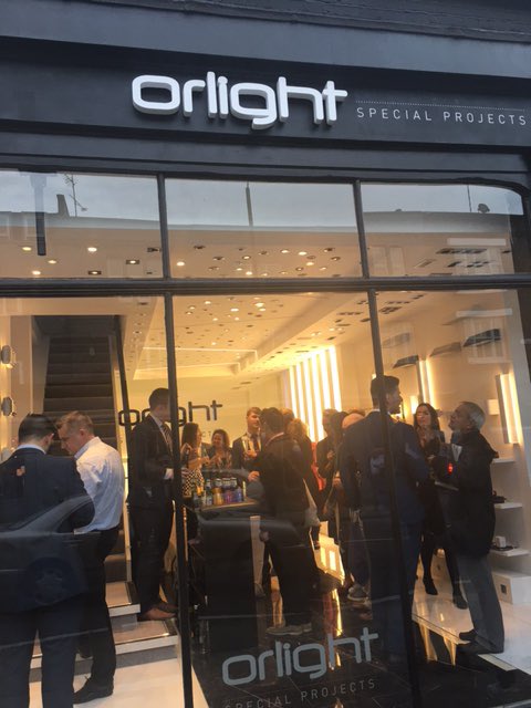 OrcommLtd's tweet photo. A successful showroom opening tonight. Head down to Kings Road, Chelsea for all your lighting &amp; smart home needs 👀 https://t.co/z2DNX8kqJK