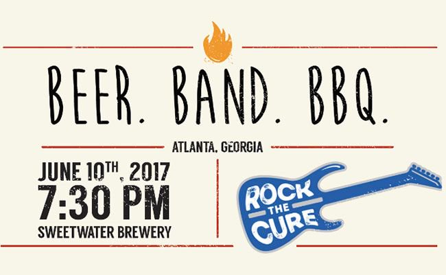Another great event from <a href="/sweetwaterbrew/">SweetWater Brewery</a>: Rock the Cure! Great beer and a great cause. Tickets: buff.ly/2s94quC