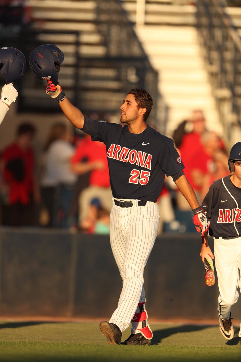 X-এ Arizona Baseball: Alfonso Rivas raised his batting average 124 points  this season and his OBP 154 points. The All-Pac-12 pick hit .371 with 7 HRs  and 63 RBI.  / X