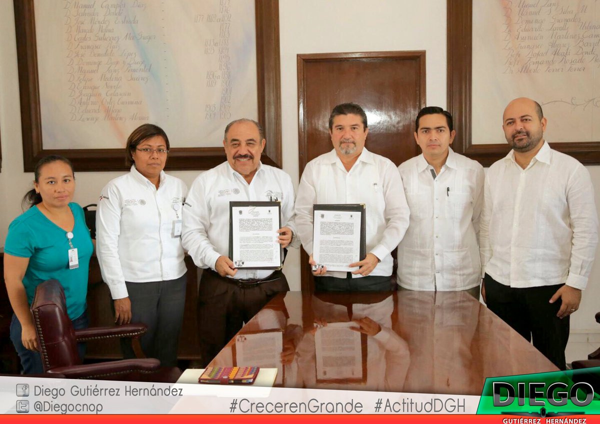 DiegoOficialMx's tweet photo. Firmamos acuerdo de colaboración para continuar trabajando a favor de la gente del Sector Villa Mercedes y el poblado d Pocyaxum #ActitudDGH https://t.co/ofU2mrsyzX