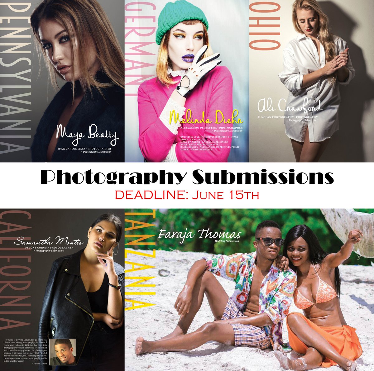 Submit your photography at uritmag.com/index.php/mode… for a chance to be published!

#uritmag #photography #fashionphotography #publisher