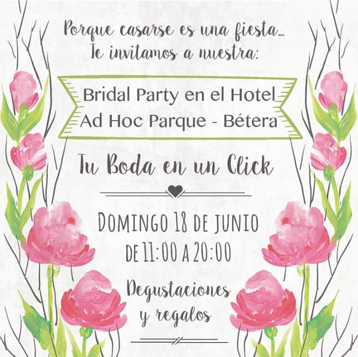 ¡Ya estamos en junio! Y como es de esperar el equipo de Tu Boda en un Click ha preparado algo Grande...
No te lo puedes perder!!! https://t.co/CLFhphT8ZJ