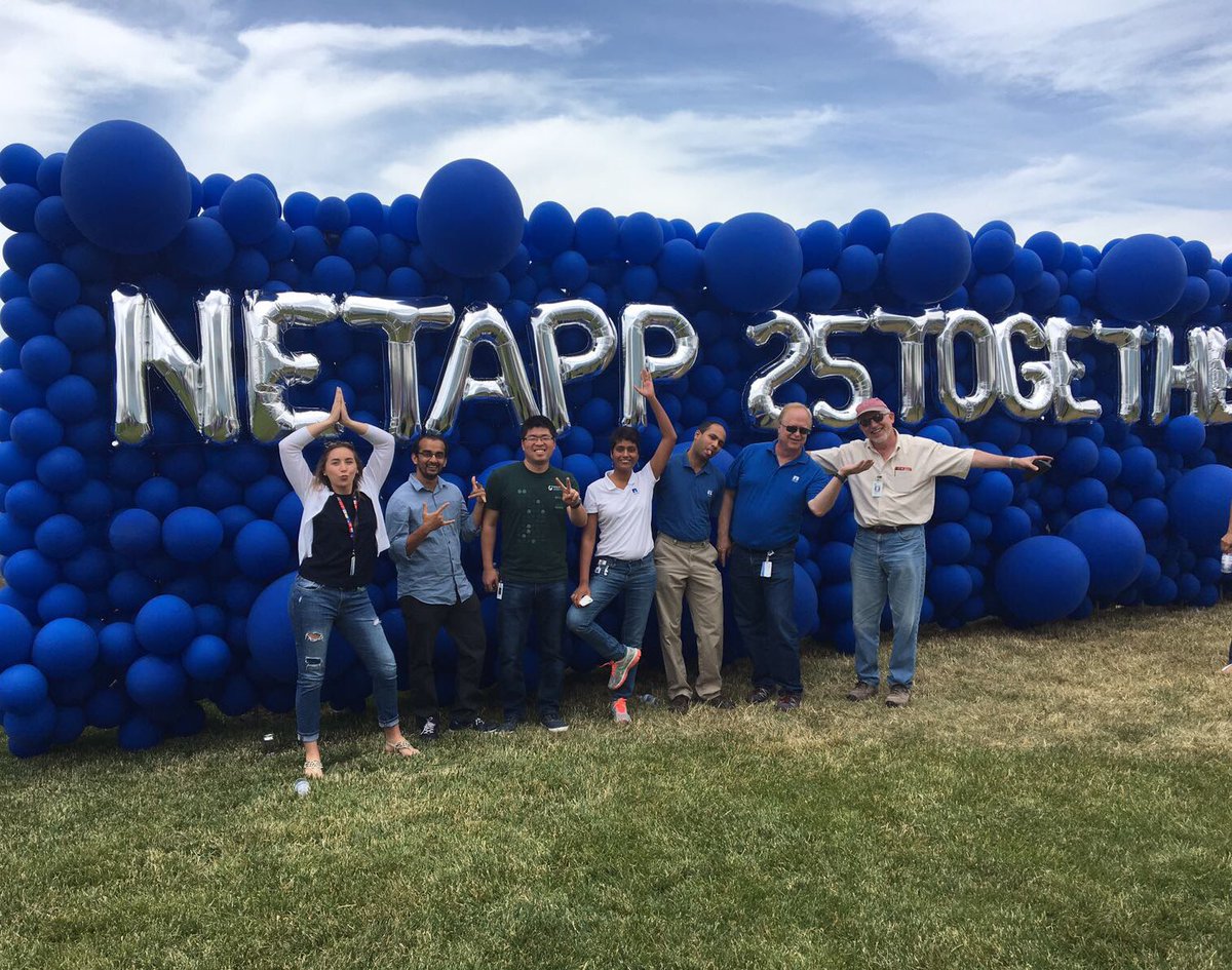 scribblydo's tweet photo. Happy 25th @NetApp! #NetAppCTO https://t.co/uVdIz6774n
