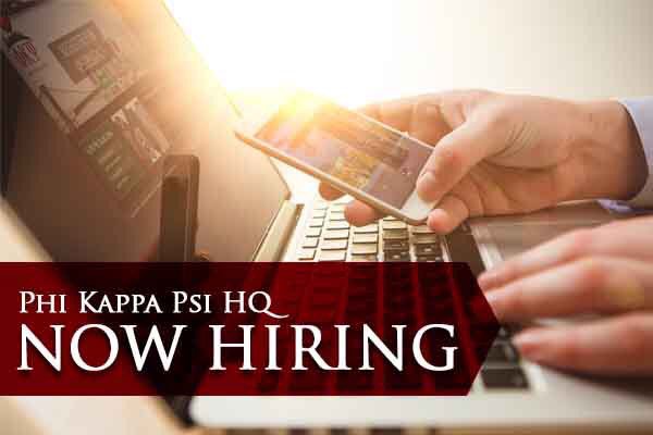 PhiKappaPsi's tweet photo. Did you know? Phi Psi HQ is hiring a couple new positions. Apply today or share this with someone you know. https://t.co/BBrhGNqdTm https://t.co/82KgSMcOsU