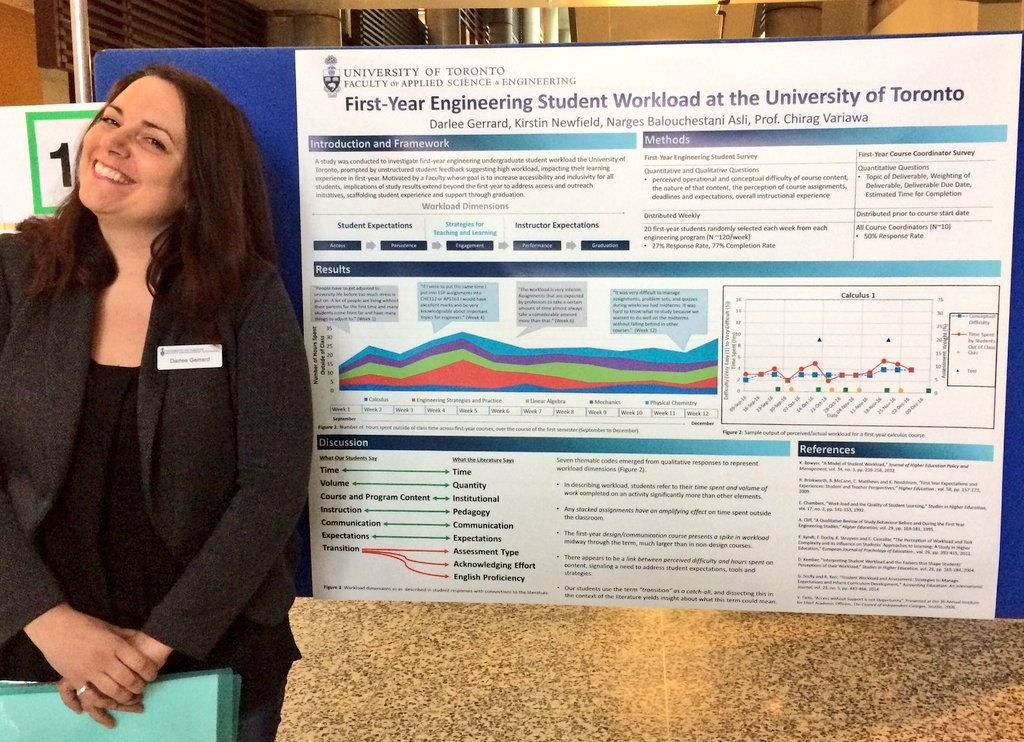 ChiragVariawa's tweet photo. Engineering Education grad students glowing with pride because of their exceptional work! YES! @CEEA_ACEG #CEEA17 #CEEA2017 @darleegerrard https://t.co/7xqKBMa9R3