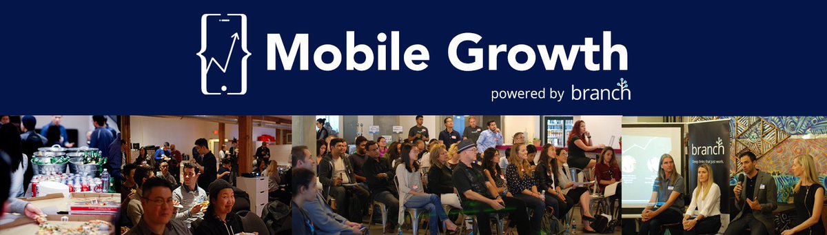 branchmetrics's tweet image. [SF Bay Area #MobileGrowth Meetup] Join us at @mixpanel next Tuesday for our next San Francisco meetup. RSVP here: www2.branch.io/MGM-2017-Q2061…