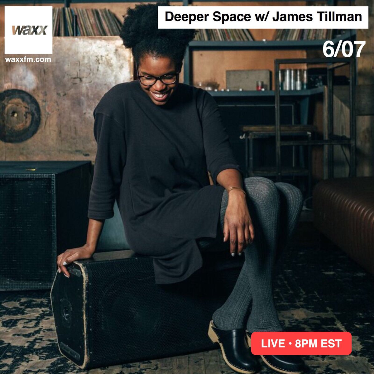 waxxfm's tweet photo. TONIGHT join @ohoyt for #deeperspace with special guest @JMTill LIVE 8PM EST on https://t.co/uFNaLqglOK https://t.co/YD0NkxIeQj
