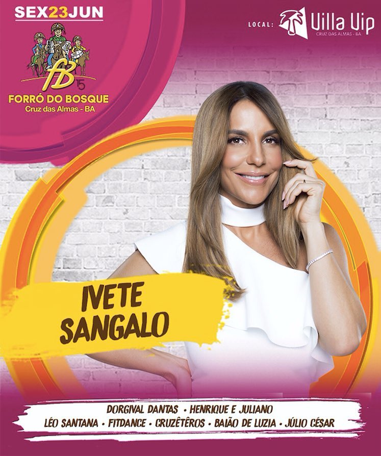 ivetesng_online's tweet photo. Ivete Sangalo #forrodobosque https://t.co/lT6Id48Smj