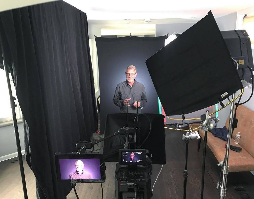 AnthonyJMilio's tweet photo. Interview today with @jamisbikes VP Greg Webber #fs700 #smallhd #kinoflo #kino #padprompter #filmmaking https://t.co/qkYUhMKbE2 https://t.co/JxsEdtQYrp