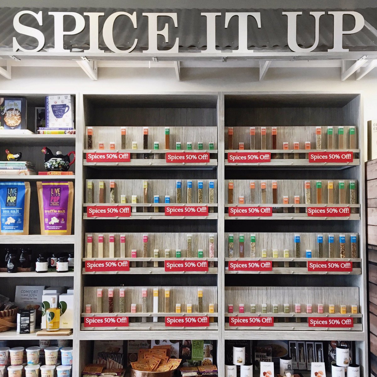 Spicing it up a bit with with a big sale! Get 50% off all spices in store! 🌶🌶🌶#spicesgalore😍 #cookingitup