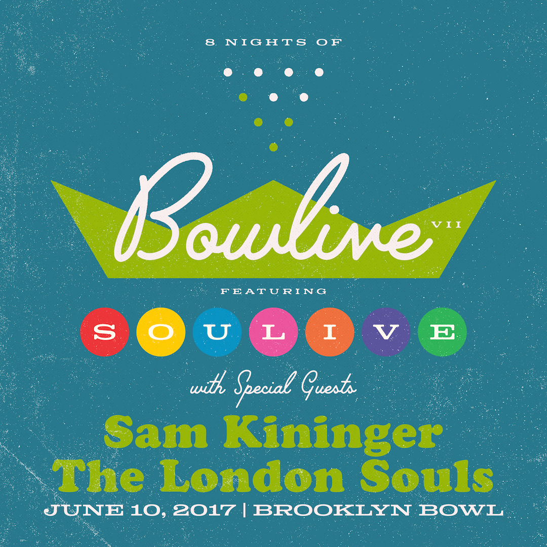brooklynbowl's tweet photo. Horn-driven #rocknroll for #BowliveVII night 4 ft. @soulive w/ special guests #SamKininger + @thelondsouls on 6/10: https://t.co/oGQjtVPFpU https://t.co/iI845JV4iL