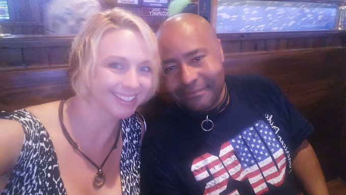 Caught in the rain on his birthday. Happy Birthday my slave @tommybailey72 https://t.co/ZTfG4mraYK