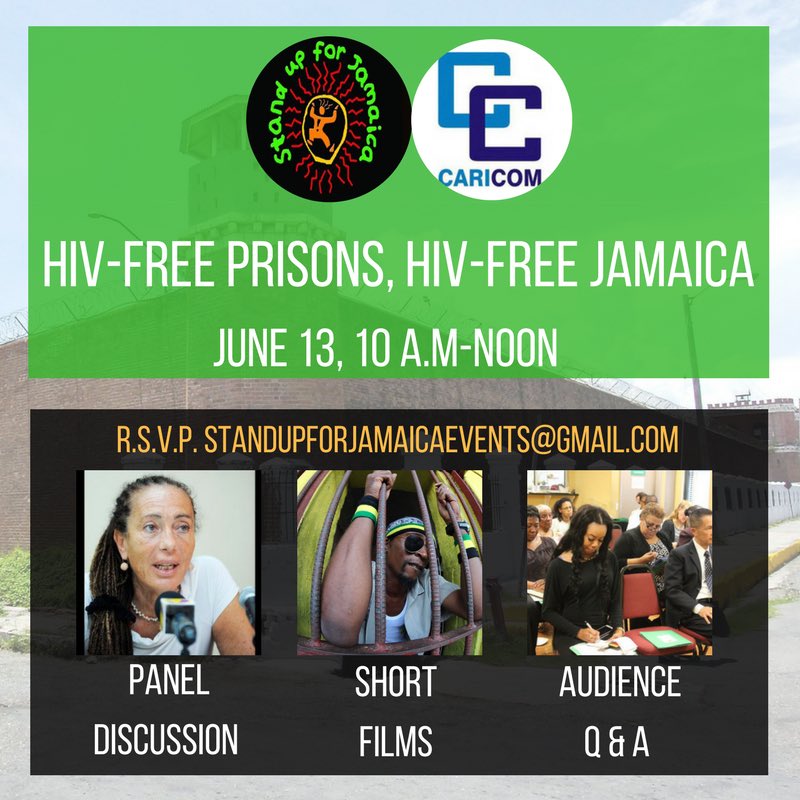Invested in #Jamaica, #humanrights, #healthcare, #justice, #incarceration? Drop us a line to join our June 13 press event. Limited seats.
