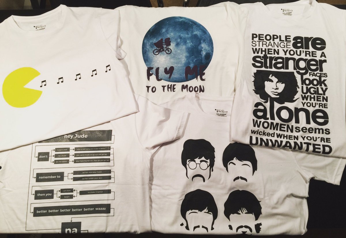 Cada vez más cerca de la música 
Estas son nuestras nuevas remeras!!!
#SarapuraExperience #Musica #djs