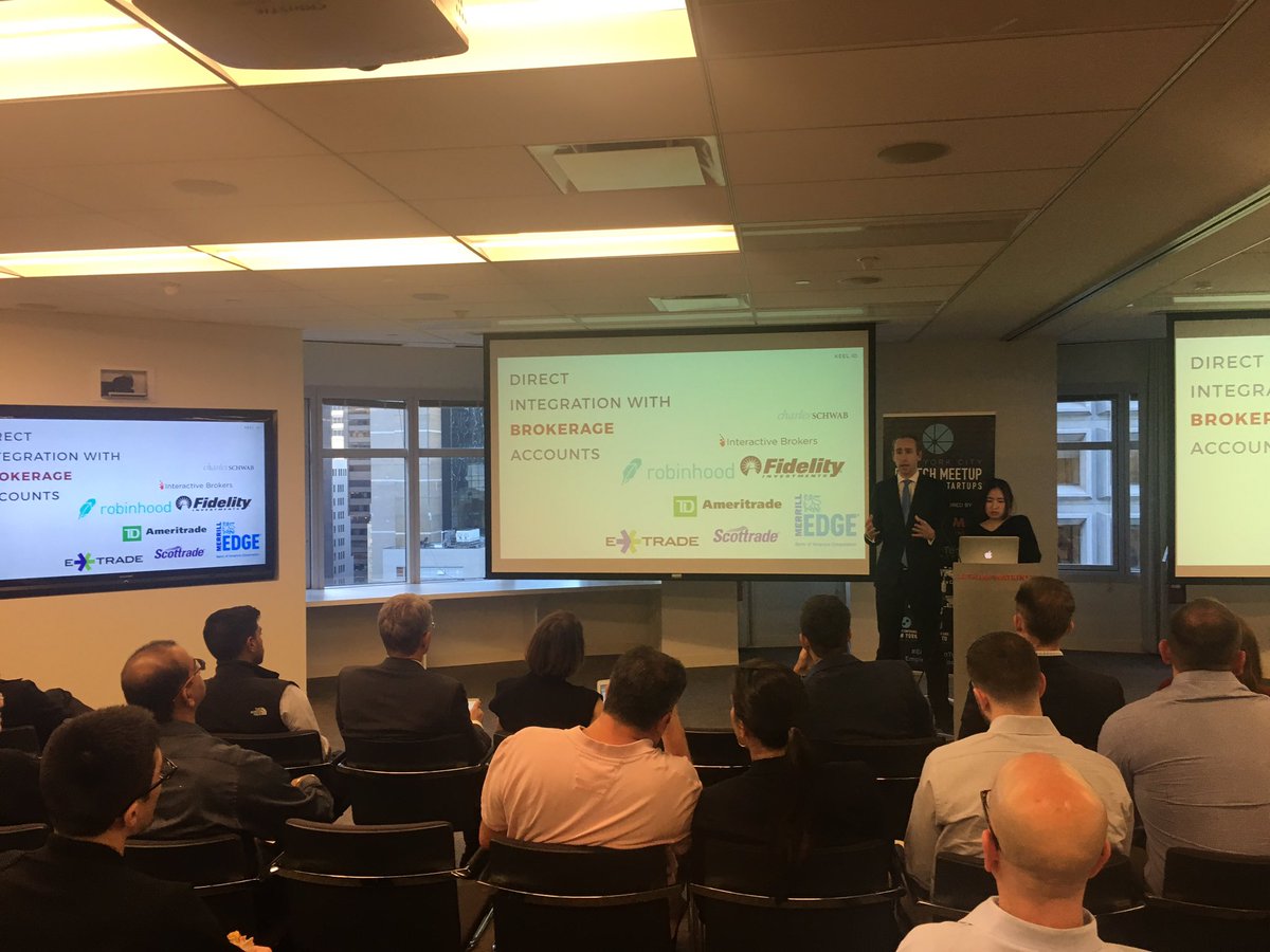YIDeveloper's tweet photo. Excited to learn more about @GetKeel. 2nd pitch @EmpireStartups #FinTech Demo Night. #EmpireFinTech https://t.co/X6rYpW96LG