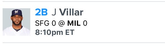 AhmerzDFS's tweet photo. If Villar doesn't get 9 FD PTS or more I'll give away 3 packages to 3 random RT's and followers. GL https://t.co/wvPeKUnblO