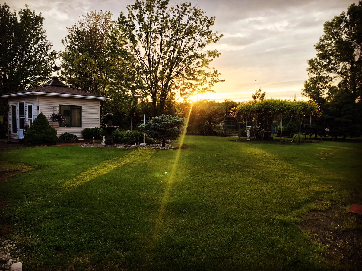 EmilyBuiting27's tweet photo. Life is too short to be anything other than happy 🌅 #QOTD #canada150 #sunsets #mothernature #canadian https://t.co/IuTLjlQWaR