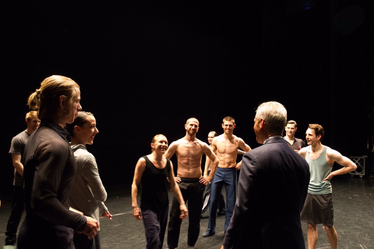 Backstage at <a href="/HubbardStreet/">Hubbard Street Dance Chicago</a> Dance. Congrats on 40 years! #HubbardStreetat40