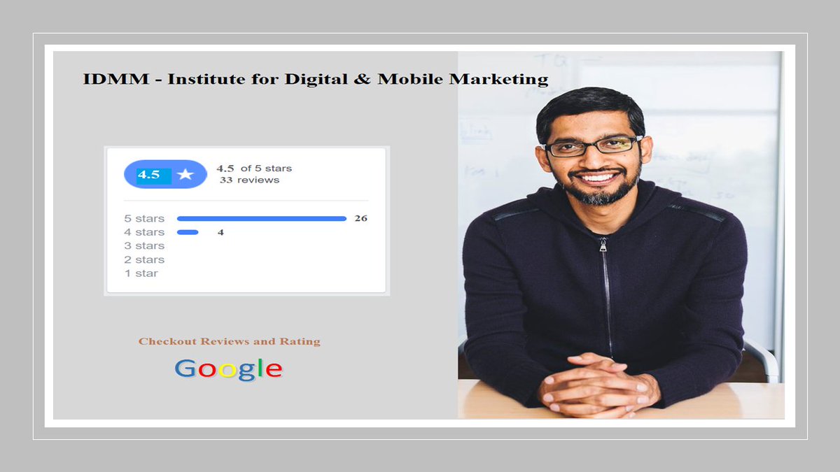 idmmhyderabad's tweet photo. IDMM Google Digital Marketing Reviews
https://t.co/Xlsy2e8pbG
#IDMM #google #DigitalMarketing #course #training #Reviews https://t.co/QLDc2Sx2nh