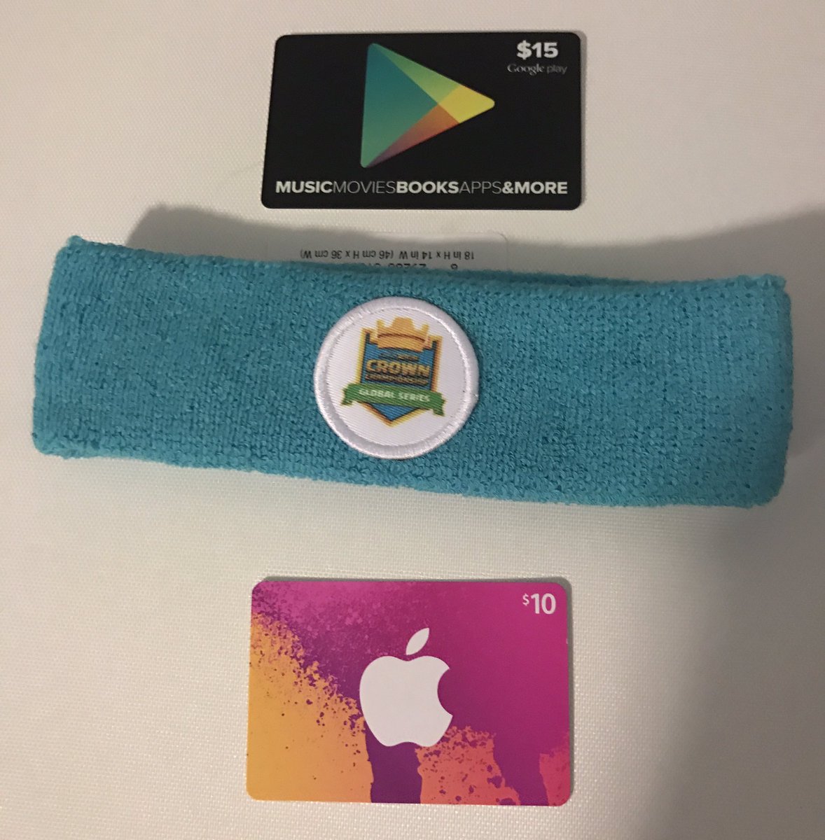 Giveaway time!! Winner's choice! $10 iTunes $15 GooglePlay or official CCGS headband (shipped worldwide) - RT & Follow to enter :)