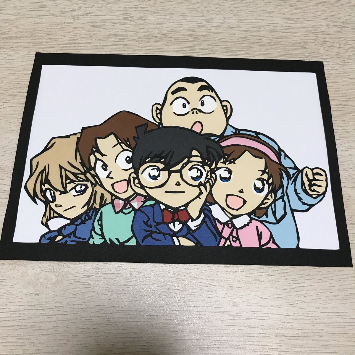 ねこ村瀬 名探偵コナン Detectiveconan 少年探偵団 Detectiveboys 江戸川コナン 吉田あゆみ 円谷光彦 灰原哀 小嶋元太 切り絵 Kirie ねこ村瀬 名探偵コナン Detectiveconan 少年探偵団 Detectiveboys 江戸川コナン 吉田あゆみ 円谷光彦 灰原哀 小嶋元太 切り絵 Kirie