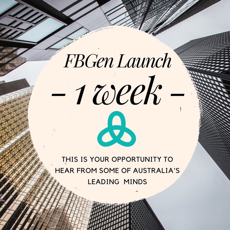 FBusinessGen's tweet photo. **1 WEEK UNTIL OUR LAUNCH**

Have you purchased your ticket yet? If not, secure your ticket now - https://t.co/2vIPcOi2BQ https://t.co/ezW5MpYxEz