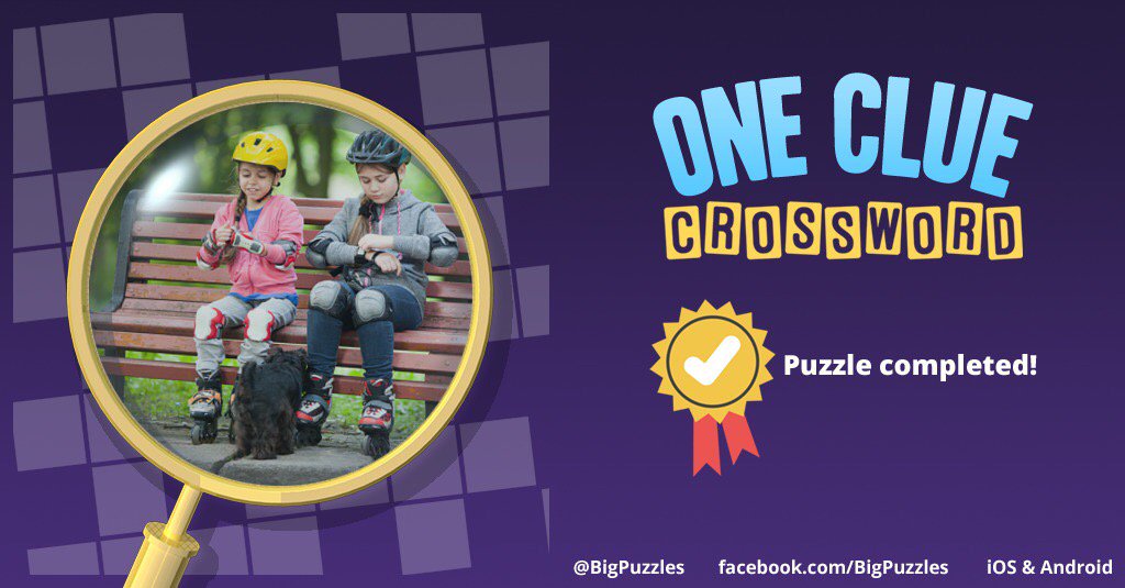 RikGillette's tweet photo. I completed a puzzle in One Clue Crossword. Play now for free!
https://t.co/UEuYqFrDx3 #OneClueCrossword https://t.co/VFhRmGfQQS