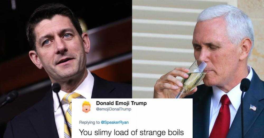 Paul Ryan asked message to wish Mike Pence happy birthday. Big mistake.  