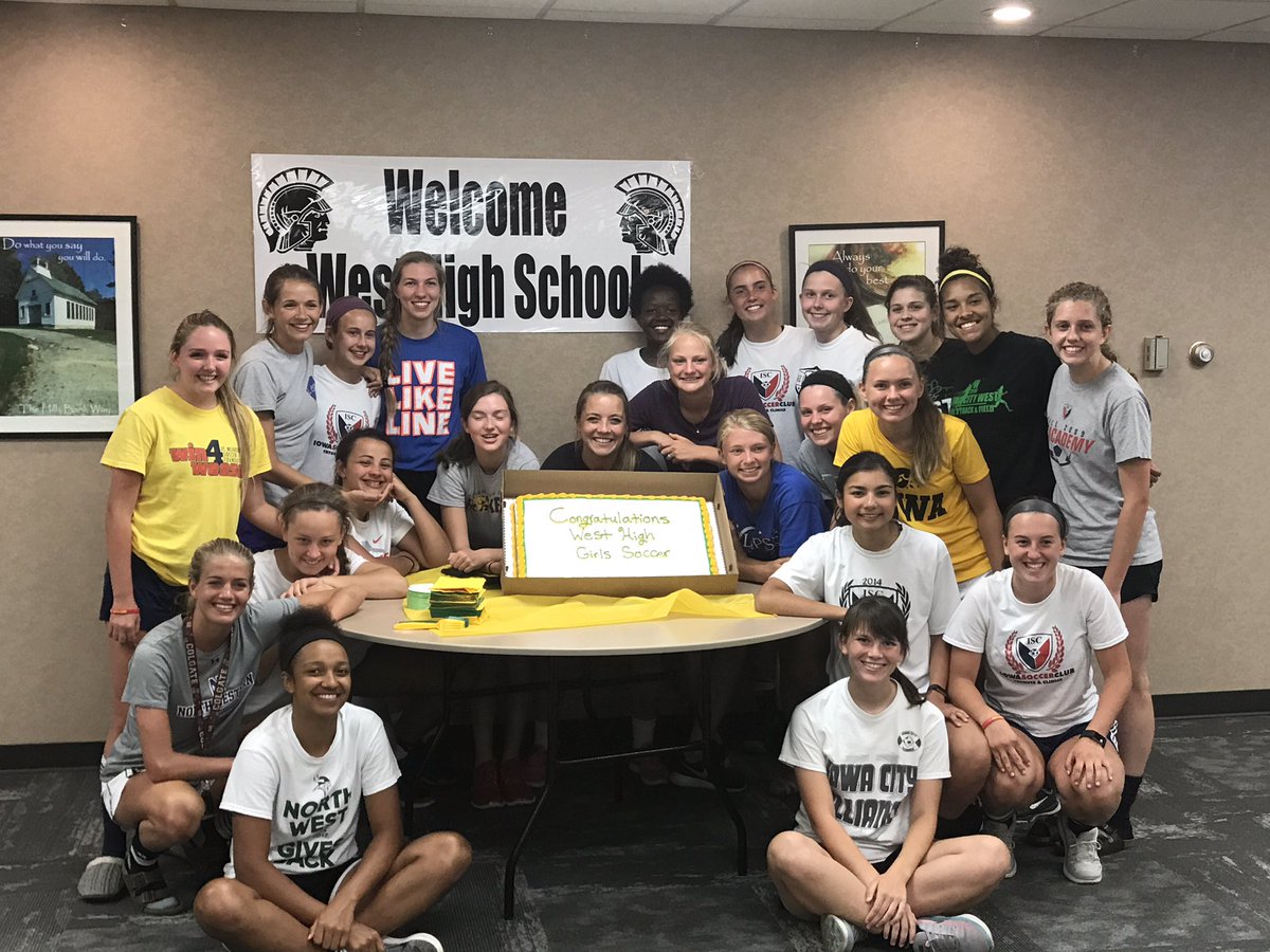 ICWestAthletics's tweet photo. Thank you @HillsBank yet again hosting a postseason banquet! Women's soccer! #TrojanSpring https://t.co/M7FCW7a6Mu