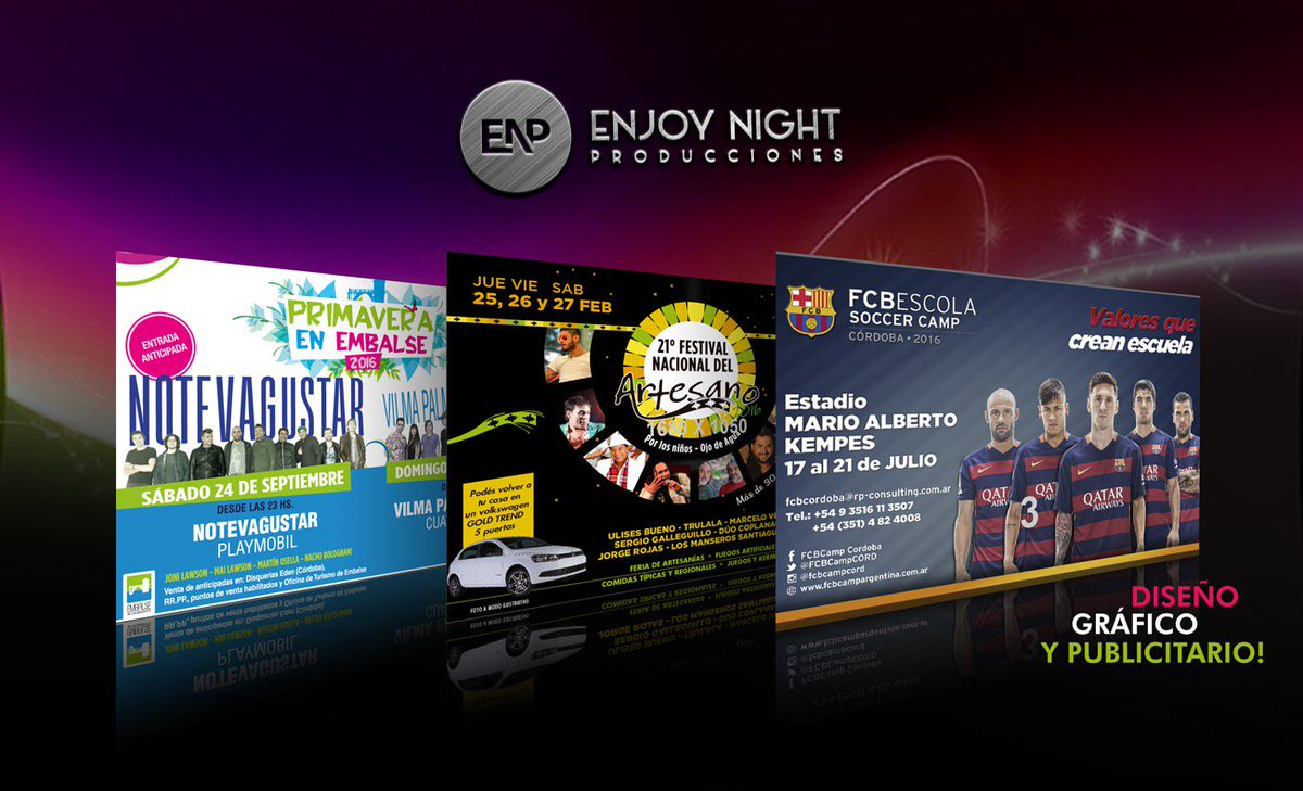EnjoyNightProd's tweet photo. 🙂 Diseño gráfico y publicitario #EnjoyNightProducciones https://t.co/FOwOQwXuOO