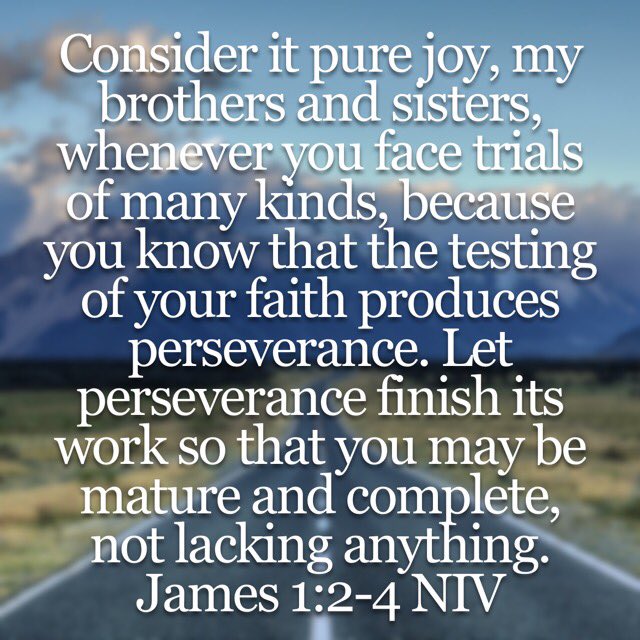 NBCofChicago's tweet photo. #VOTD #James1:2-4
Have you been tested and couldn't see the purpose of it at first? Well now you know! #NBCWorship https://t.co/sCATGbizT7