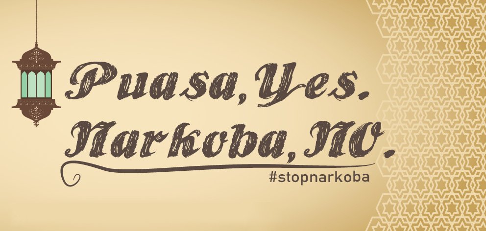 Selamat menjalankan Puasa di hari ke 13, tetap semangat dan jauhkan diri dari penyalahgunaan narkoba.#stopnarkoba