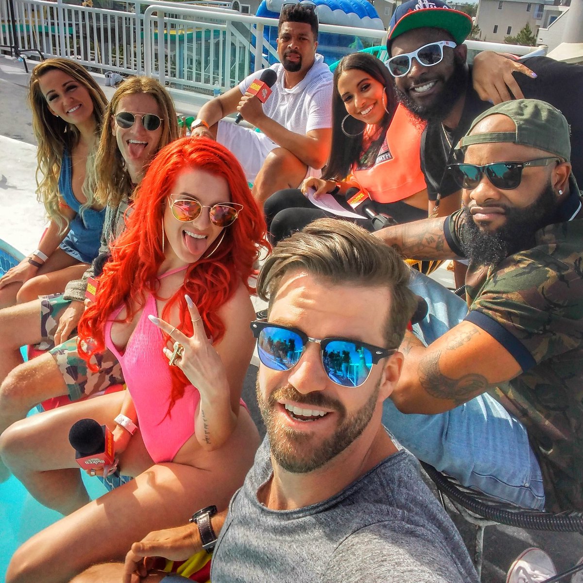 Johnny Bananas on Twitter "The Band of Misfits at the MTVBeachouse 🌴🏄
