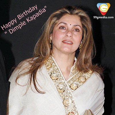 Happy Birthday \"Dimple Kapadia\"     
