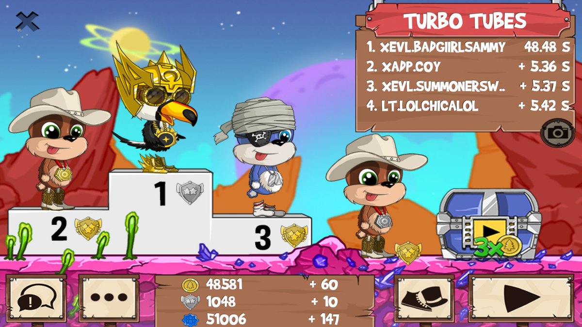 Neva2open's tweet photo. after 3 games we finally beat yall gg #funrun2 #C0Y #SummonersWar #lolchicalol https://t.co/E9zQGcowsB