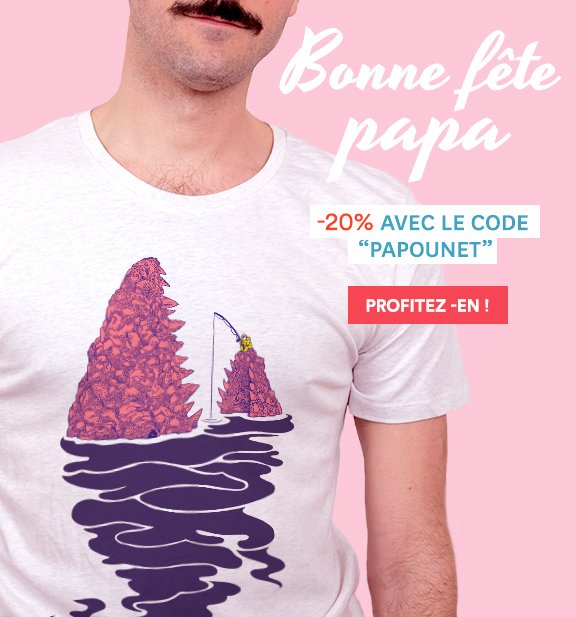 Mr_Poulet's tweet photo. -20% pour gâter les papas jusqu'au 15 juin !
https://t.co/VqHb19tc50
#monsieurpoulet #tees #papa #daddy #cadeaux #codepromo https://t.co/vLfk3AQx6a